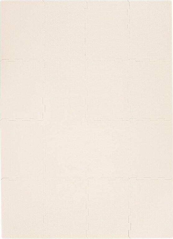 3 Sprouts - Skumgulv Til Børn - Cream - 171x123x1 Cm