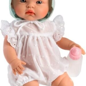 Asi - Alex Baby Dukke - Dreng - 36 Cm - Med Kyse Og Sutteflaske