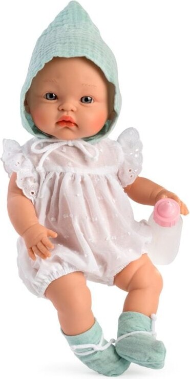 Asi - Alex Baby Dukke - Dreng - 36 Cm - Med Kyse Og Sutteflaske