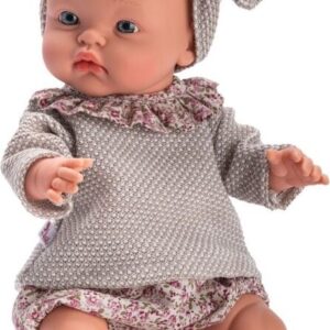 Asi - Alex Baby Dukke - Pige - 36 Cm - Med Gråt Pandebånd