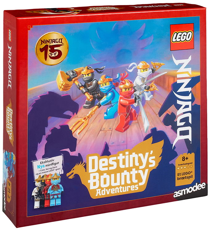 Asmodee Brætspil - Ninjago Destiny's Bounty Adventures - Dansk