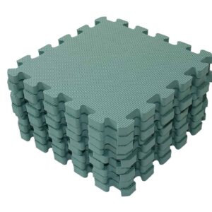 Babydan Skumgulv - Dusty Green