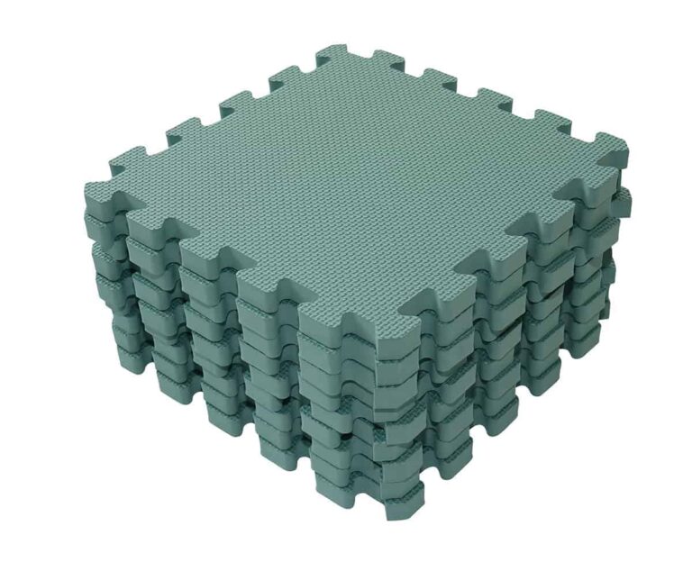 Babydan Skumgulv - Dusty Green