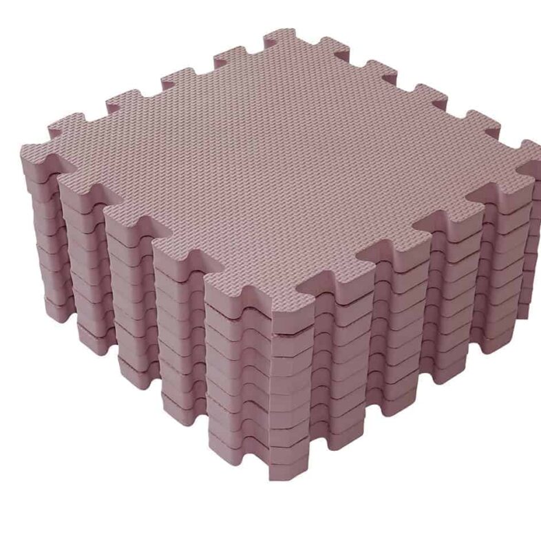 Babydan Skumgulv - Dusty Rose