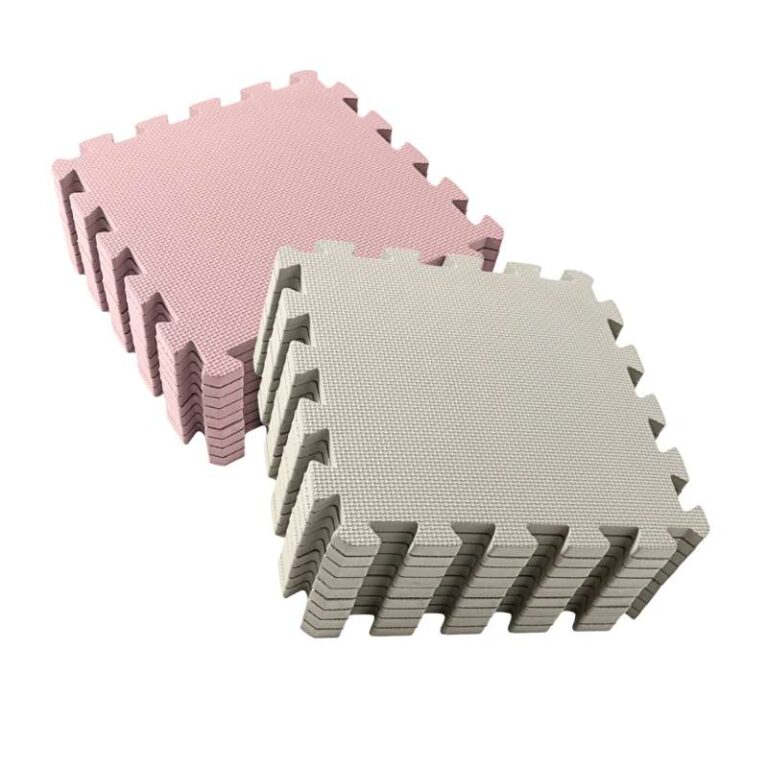 Kid'oh Skumlegegulv - 2 x 9 brikker - Rock/Dusty Rose