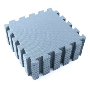 Kid'oh Skumlegegulv - 9 brikker - Dusty Blue