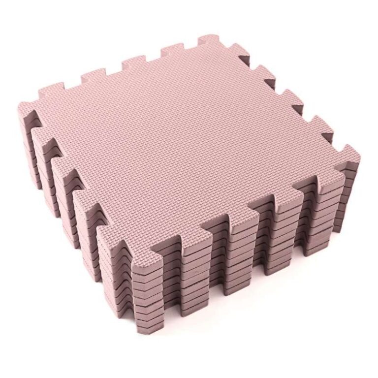 Kid'oh Skumlegegulv - 9 brikker - Dusty Rose