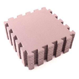 Kid'oh Skumlegegulv - 9 brikker - Dusty Rose