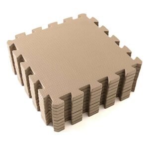 Kid'oh Skumlegegulv - 9 brikker - Nougat