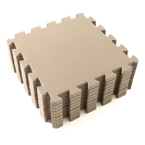 Kid'oh Skumlegegulv - 9 brikker - Sand