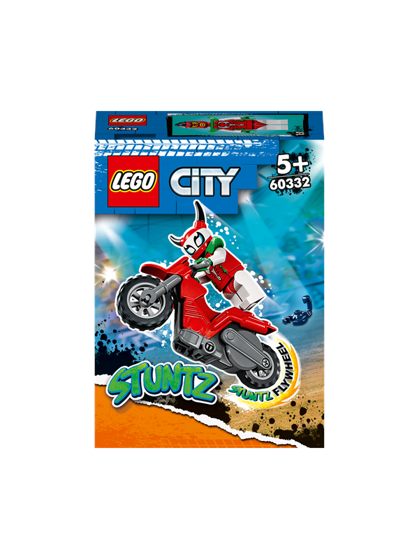 LEGO City 60332 Dumdristig skorpion-stuntmotorcykel