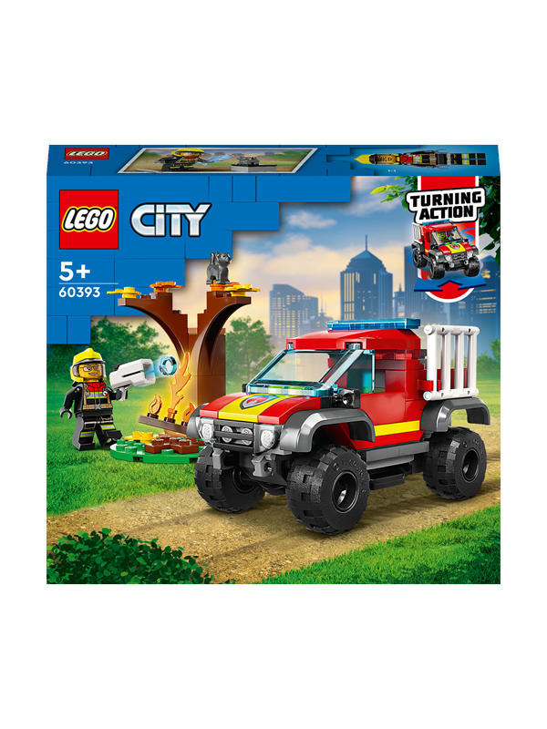 LEGO City 60393 Firhjulstrukket redningsvogn