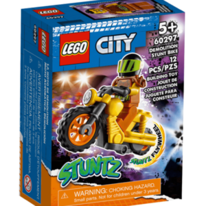 LEGO City Nedrivnings-Stuntmotorcykel - Lego City - Legekammeraten.dk