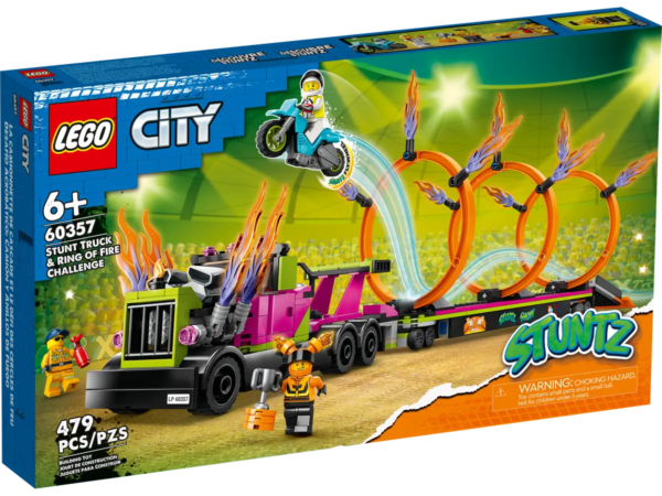 LEGO City Stunttruck Og Ilddrage Udfordring - LEGO - Legekammeraten.dk