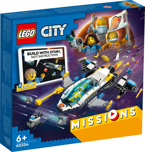 LEGO City Udforskningsmissioner med Mars-rumfartøjer - Lego City - Legekammeraten.dk