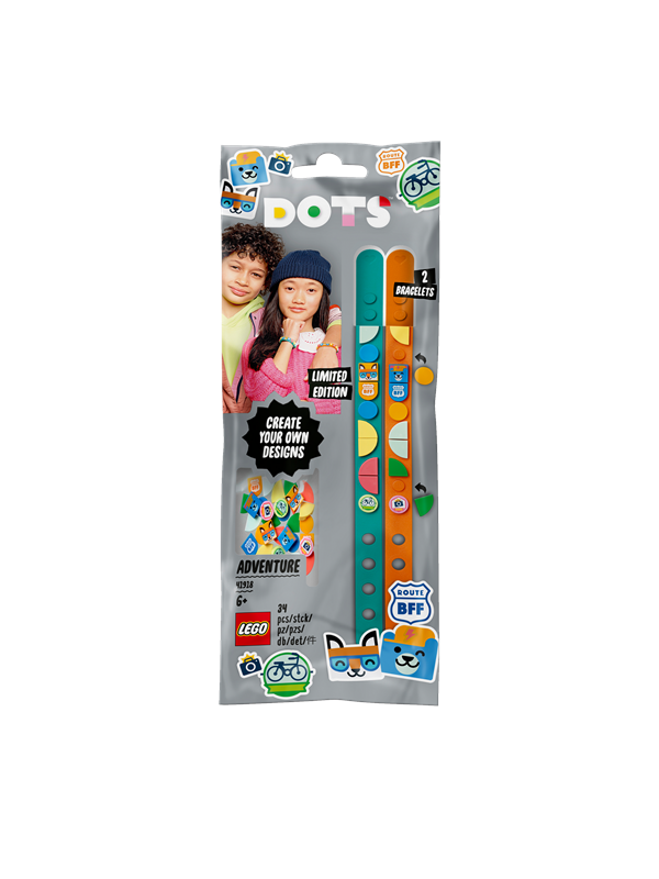 LEGO DOTS 41918 Eventyr-armbånd