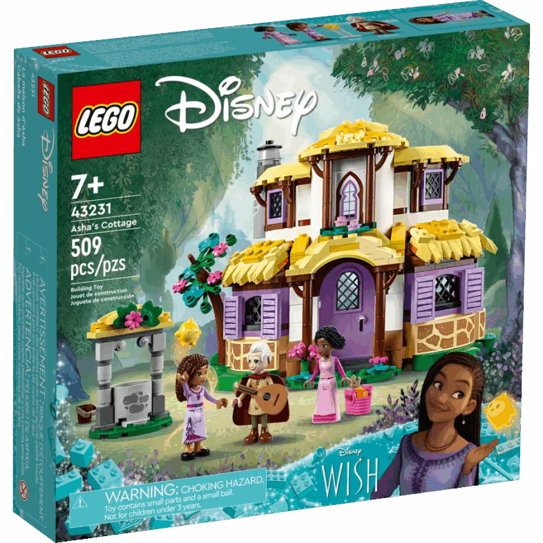 LEGO Disney Ashas Hytte - LEGO - Legekammeraten.dk