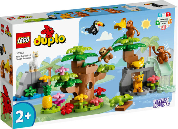 LEGO Duplo Sydamerikas vilde dyr - Lego - Legekammeraten.dk