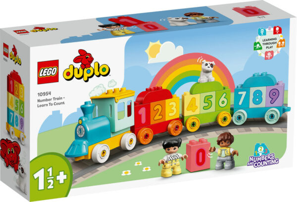 LEGO Duplo Tog Med Tal-Lær At tælle - Lego Duplo - Legekammeraten.dk