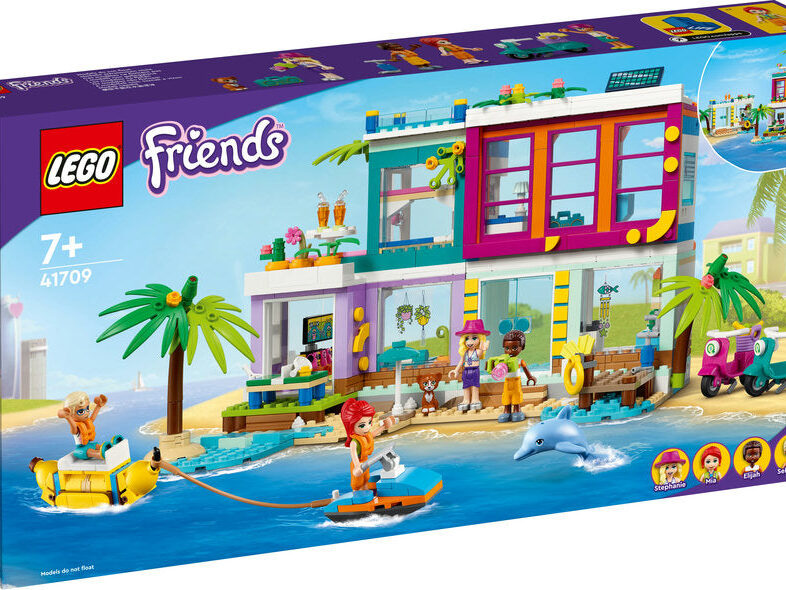 LEGO Friends Strandferiehus - Lego Friends - Legekammeraten.dk