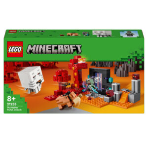 LEGO Minecraft Baghold ved Nether-Portalen