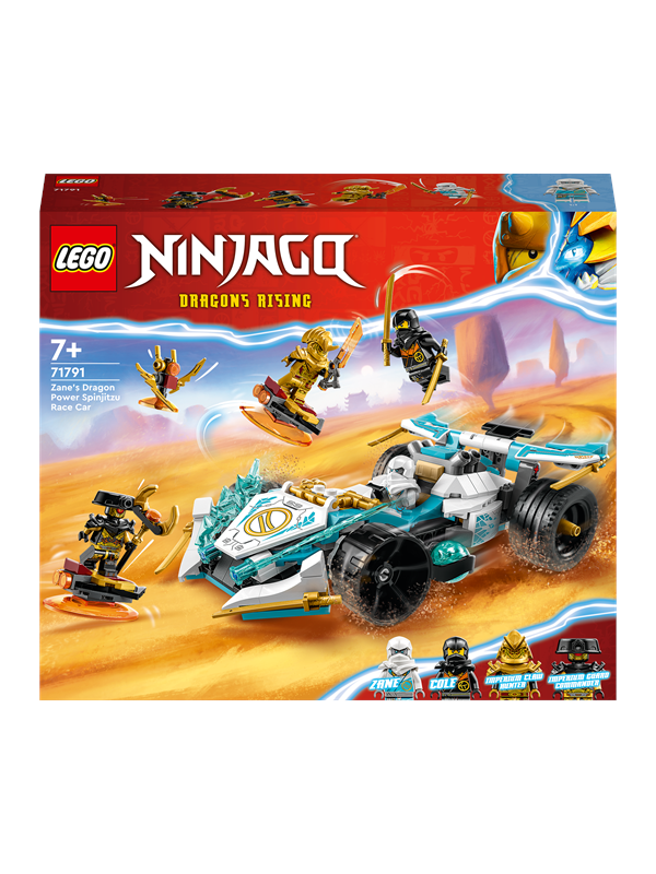 LEGO Ninjago 71791 Zanes dragekraft-Spinjitzu-racerbil