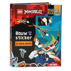 LEGO Ninjago 9789030508557 Ninjago Build & Sticker your own Dragon 3in1 Models