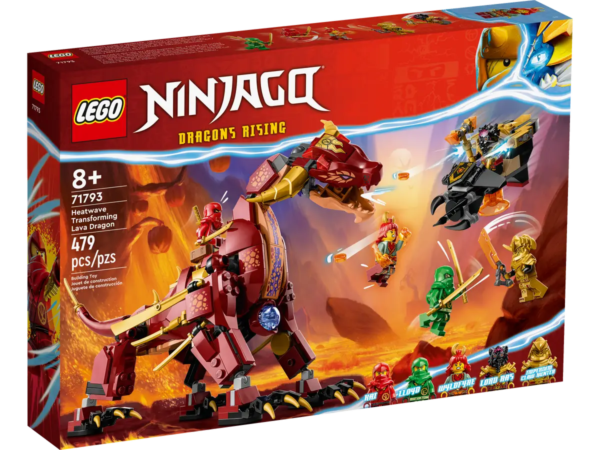 LEGO Ninjago Forvandlings Lavadragen Heatwave - LEGO - Legekammeraten.dk