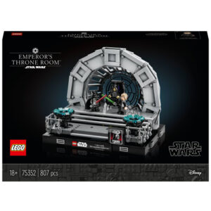 LEGO Star Wars Diorama med Kejserens tronsal