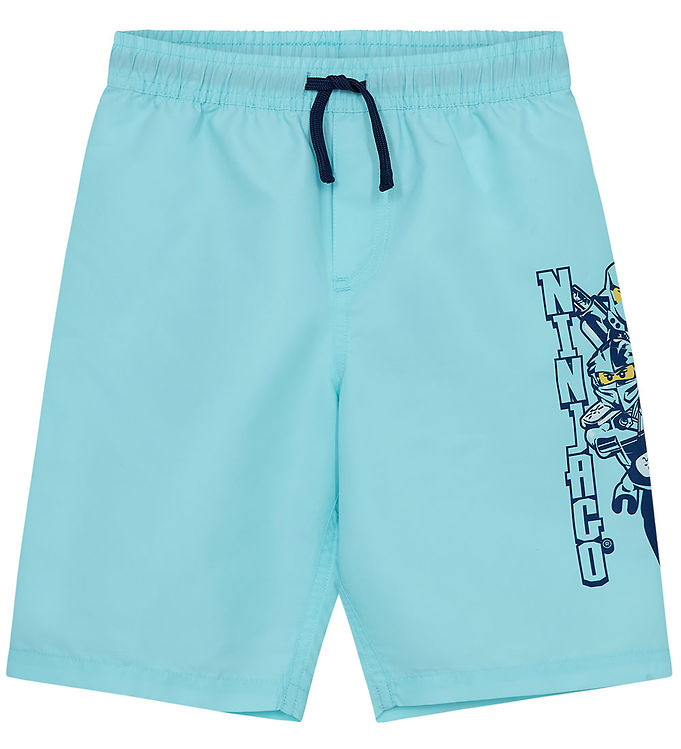 LEGOÂ® Ninjago Badeshorts - LwAgan 306 - UV40+ - Mint m. Print