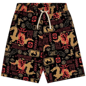 LEGOÂ® Ninjago Badeshorts - LwAiko - Sort m. Print