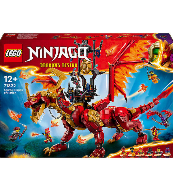 LEGOÂ® Ninjago - Bevægelses-kildedrage 71822 - 1716 Dele