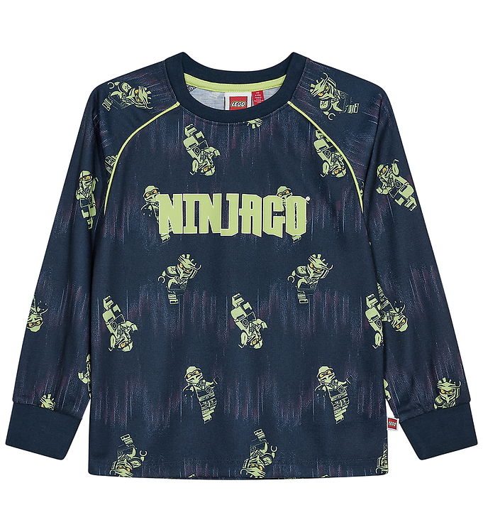 LEGOÂ® Ninjago Bluse - LWTaj 714 - Mørkeblå m. Print