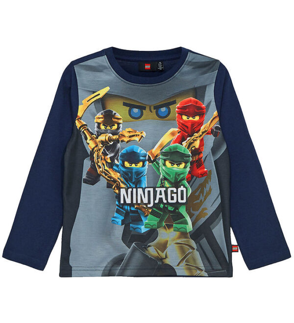 LEGOÂ® Ninjago Bluse - LWTano 111 - Dark Navy m. Print