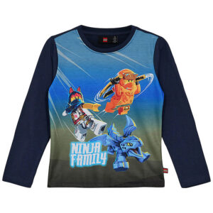 LEGO® Ninjago Bluse - LWTano 618 - Dark Navy m. Print