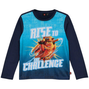 LEGOÂ® Ninjago Bluse - LWTano 704 - Dark Navy m. Print