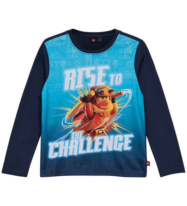 LEGOÂ® Ninjago Bluse - LWTano 704 - Dark Navy m. Print