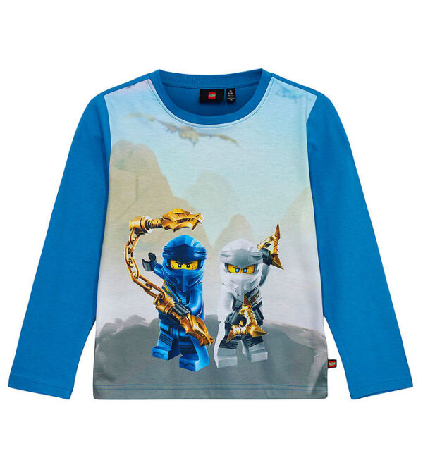 LEGOÂ® Ninjago Bluse - LWTano - Blå m. Print