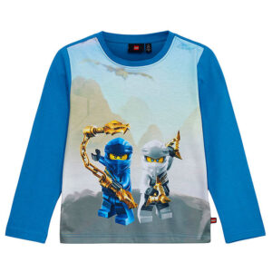 LEGOÂ® Ninjago Bluse - LWTano - Blå m. Print