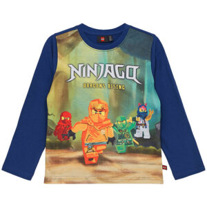 LEGOÂ® Ninjago Bluse - LWTano - Dark Blue m. Print