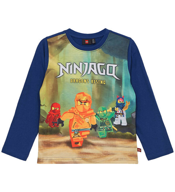 LEGOÂ® Ninjago Bluse - LWTano - Dark Blue m. Print