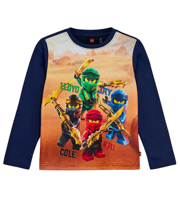 LEGOÂ® Ninjago Bluse - LWTano - Dark Navy m. Print