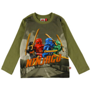 LEGO® Ninjago Bluse - LwTaj 101 - Armygrøn m. Print