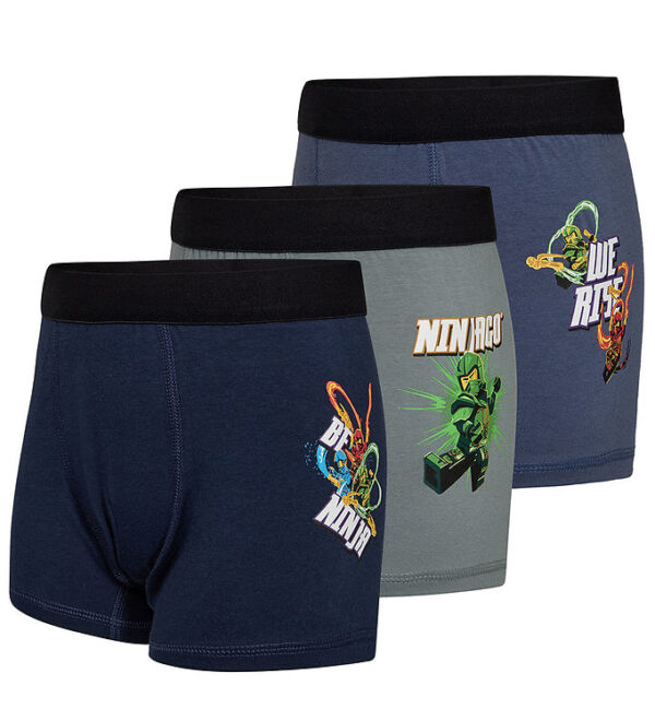 LEGOÂ® Ninjago Boxershorts - LWAgan - 3-pak - Dark Navy