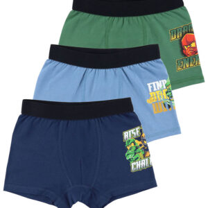 LEGOÂ® Ninjago Boxershorts - LWAgan - 3-pak - Dark Navy/Lyseblå/G