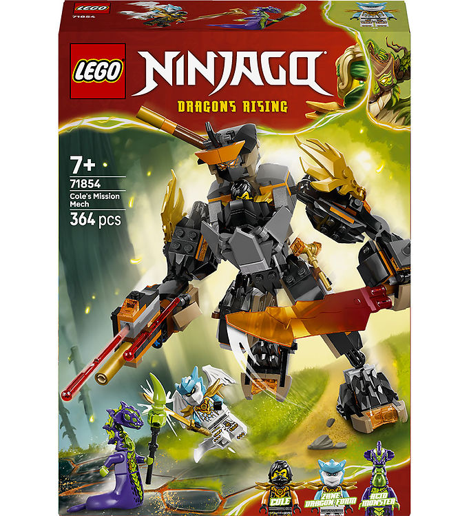 LEGOÂ® Ninjago - Coles Mission-merch Og Drage-Zane 71854 - 364 De