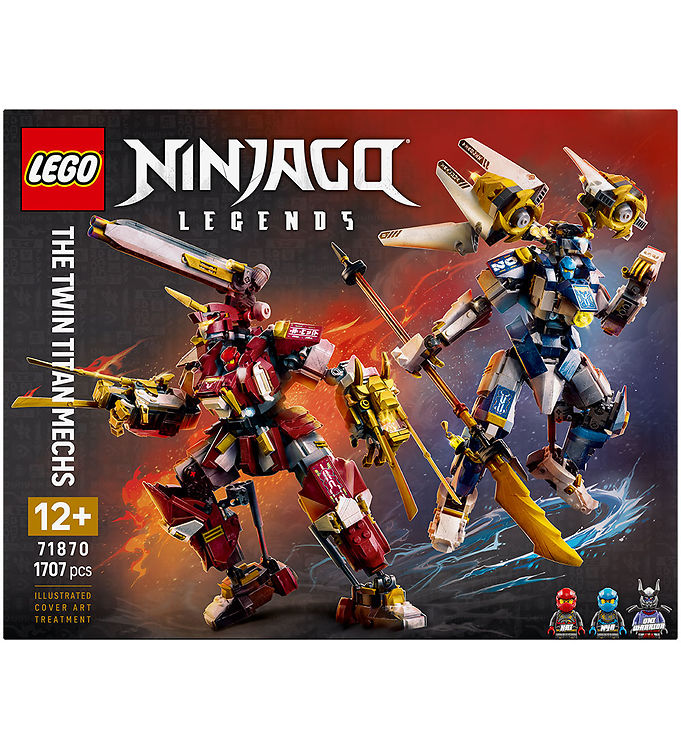 LEGOÂ® Ninjago - De To Titan-Mechs 71870 - 1707 Dele