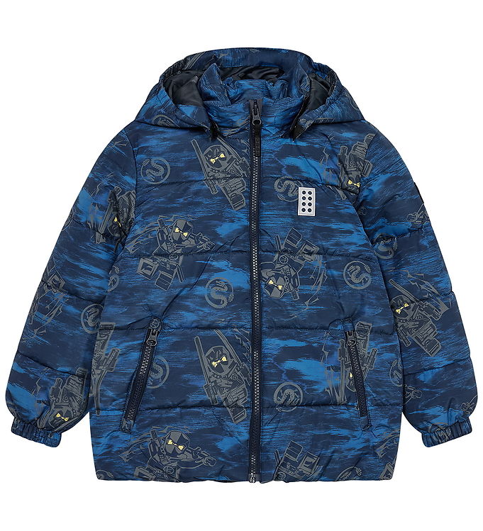 LEGOÂ® Ninjago Dynejakke - LWJian 706 - Navy/Blå