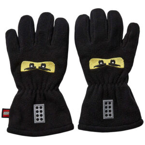 LEGO® Ninjago Handsker - Fleece - Sort m. Øjne