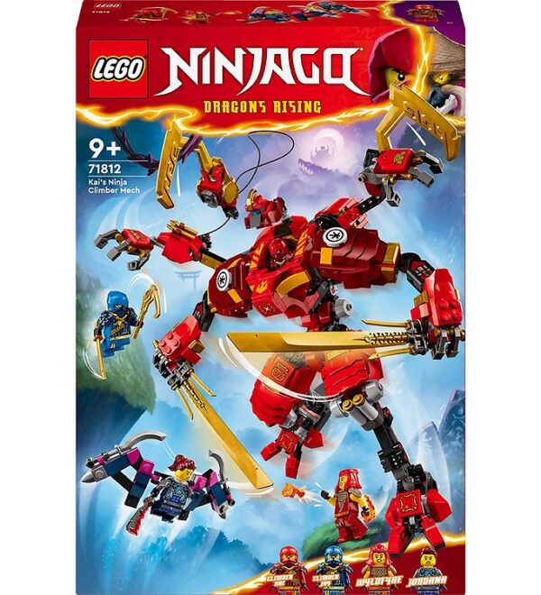 LEGOÂ® Ninjago - Kais Ninja-Klatrerobot 71812 - 623 Dele